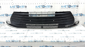 Lower grille of front bumper in assembly Toyota Sienna 21-25 for parking sensors and fog lights, with chrome moldings, XLE, sand