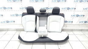 Rear row of seats 2nd row Toyota Prius 50 21-22 leather black and gray, dry cleanable