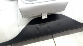 Rear row of seats 2nd row Toyota Prius 50 21-22 leather black and gray, dry cleanable