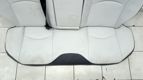 Rear row of seats 2nd row Toyota Prius 50 21-22 leather black and gray, dry cleanable