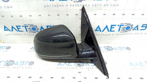 Side mirror right BMW X5 G05 19-23 9 pins, turn signal, heating, memory, BSM, camera, black