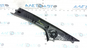 Front pillar trim upper right Toyota Sienna 21-25 dark gray for speaker, JBL