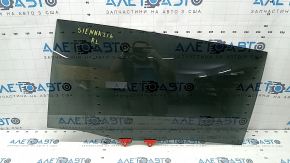 Glass of the rear left door Toyota Sienna 21-25