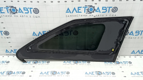 Rear left blind window glass Toyota Sienna 21-25 with chrome molding without curtain
