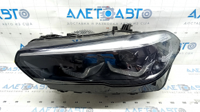 Headlight front left complete BMW X5 G05 19-23 LED, sand