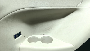 Right arch trim Toyota Sienna 21-25 without curtain for 120V socket, black with light gray, with cup holders, scratches, needs cleaning