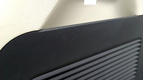 Right arch trim Toyota Sienna 21-25 without curtain for 120V socket, black with light gray, with cup holders, scratches, needs cleaning
