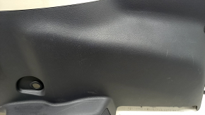 Left arch trim Toyota Sienna 21-25 without curtain and spare tire, black with light gray, with cup holders, scratches, needs cleaning