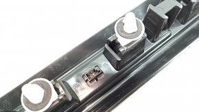 Door sill trim front right BMW X5 G05 19-23 black with chrome insert BMW, backlight, scratches
