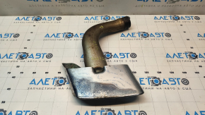 Muffler tip left Audi Q7 16-25 rust, carbon deposits
