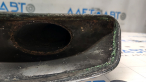 Muffler tip left Audi Q7 16-25 rust, carbon deposits