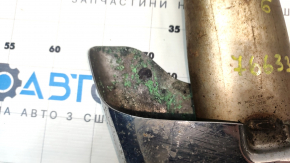 Muffler tip left Audi Q7 16-25 rust, carbon deposits