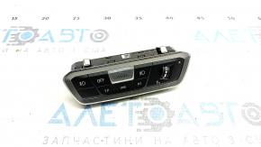 Rear climate control BMW X5 G05 19-23 in the center console, scratch