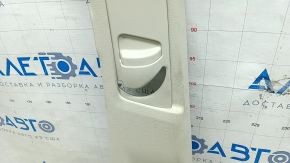 Center pillar trim upper belt left Toyota Sienna 21-25 light gray, for cleaning