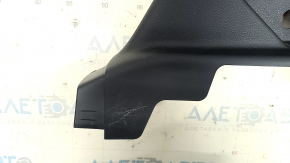 Center pillar trim lower right Toyota Sienna 21-25 black, scratches