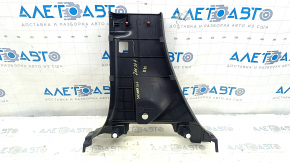 Center pillar trim lower right Toyota Sienna 21-25 black, scratches