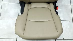 Rear row of seats 2nd row right Toyota Sienna 23-25 without Airbag, beige leather for 7 seats, rusty underneath, dry cleaning