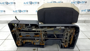 Rear row of seats 2nd row left Toyota Sienna 23-25 without Airbag, beige leather for 7 seats rusty at the bottom, dry cleaning, scratches on the lining