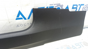 Center console trim side right Toyota Sienna 21-25 black, scratches