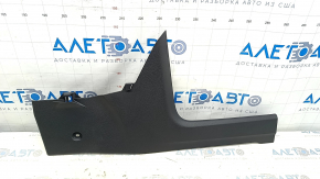 Center console trim side left Toyota Sienna 21-25 black, scratches