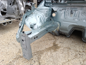 Front right quarter Toyota Prius 50 16-22 on the body, green