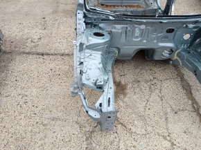 Front right quarter Toyota Prius 50 16-22 on the body, green