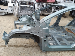 Front left quarter Toyota Prius 50 16-22 on the body, green