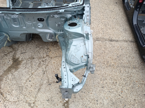 Front left quarter Toyota Prius 50 16-22 on the body, green
