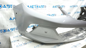 Front bare bumper Chevrolet Volt 16 - for parking sensors, graphite, scratches, cracks in fasteners