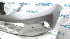 Front bare bumper Chevrolet Volt 16 - for parking sensors, graphite, scratches, cracks in fasteners