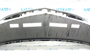 Front bare bumper Chevrolet Volt 16 - for parking sensors, graphite, scratches, cracks in fasteners