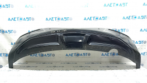 Rear bare lower bumper Chevrolet Volt 16 - for parking sensors, black gloss, dented, varnish peeled off