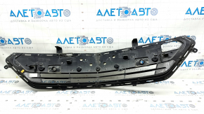 Lower grille of the front bumper Chevrolet Volt 16 - for parking sensors, chrome, sand, bumps, cracks, breaks, broken mount