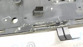 Lower grille of the front bumper Chevrolet Volt 16 - for parking sensors, chrome, sand, bumps, cracks, breaks, broken mount