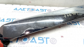 Nissan Pathfinder 13-20 trunk door molding chrome, scratches, broken fasteners