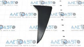 Trunk door spoiler right Toyota Sienna 21-25 black matte, scratches