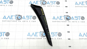 Rear bumper cover left Toyota Sienna 21-25 black gloss, scratches
