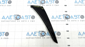 Rear bumper trim right Toyota Sienna 21-25 black gloss, scratches