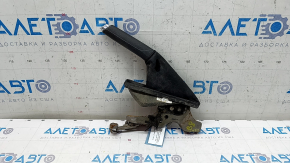 Parking brake lever VW Passat b8 16-19 USA plastic, black, scratches, rusty