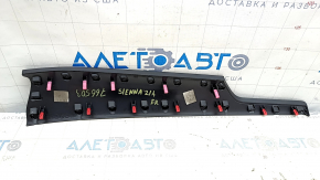 Front panel trim upper right Toyota Sienna 21-25 black