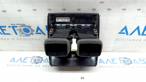 Air duct deflector for central console with trim BMW X5 G05 19-24 black for 2-zone control, scratches