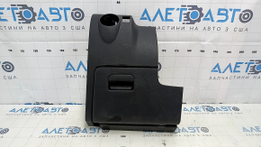 Driver's knee pad left VW Tiguan 09-17 with glove compartment, black, scratches