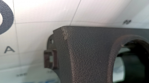 Driver's knee pad left VW Tiguan 09-17 with glove compartment, black, scratches