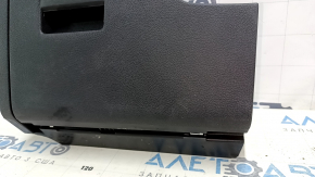 Driver's knee pad left VW Tiguan 09-17 with glove compartment, black, scratches
