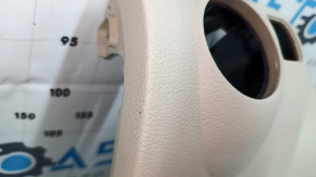 Driver's knee pad left VW Tiguan 09-17 with glove compartment, beige, scratches