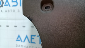 Knee pad driver Audi A4 B8 13-16 rest, brown, scratches, melted