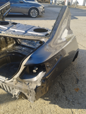 Quarter wing rear right Toyota Camry v55 15-17 usa, graphite, on the body, bumps