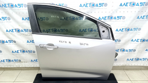 Door assembly front right Chevrolet Volt 16- keyless, silver GAN