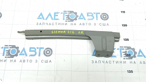 Front right door glass guide Toyota Sienna 21-25 rear