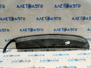 Rear bumper lip VW Passat b7 12-15 USA structure, under 1 pipe, tear, dented corner